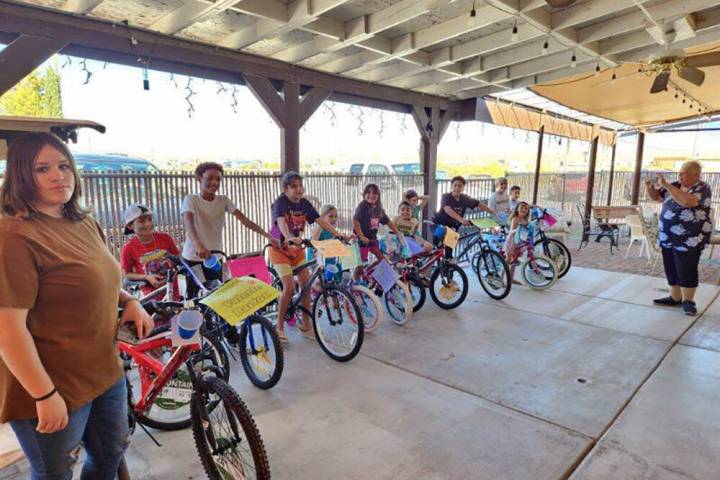 Smiles Across Pahrump returned to the Pahrump Moose Lodge once again this year and every youngs ...