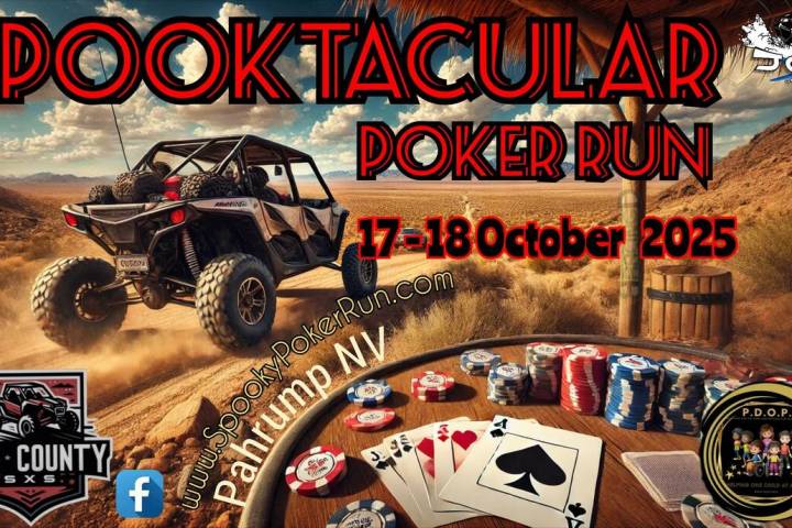 The inaugural Spooktacular Poker Run will give off-road riders the chance to experience the des ...