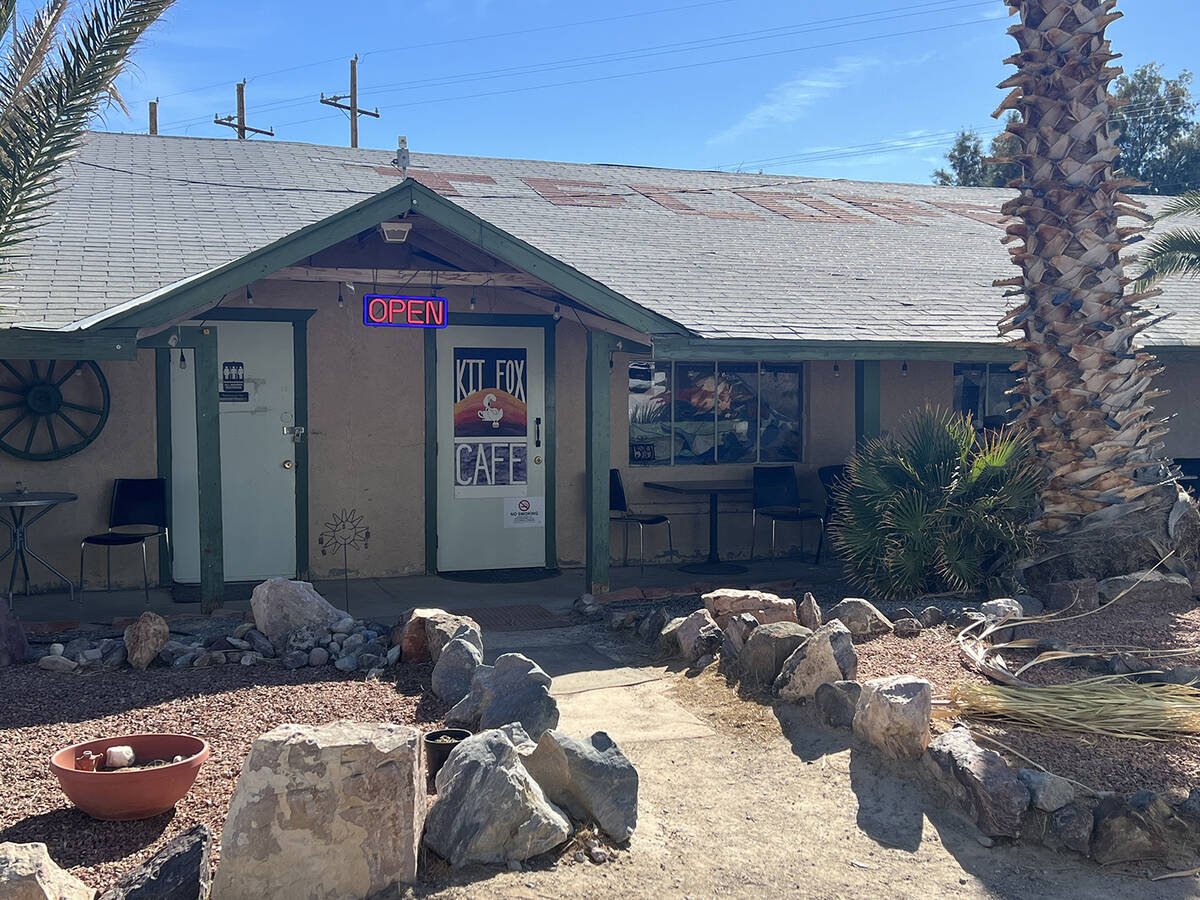 “We are a small mom-and-pop cafe in Tecopa. We are focused on organic, from-scratch items,” ...