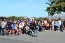 Racers participating in the Pahrump Disability Outreach Program (PDOP) take off at a prior year ...