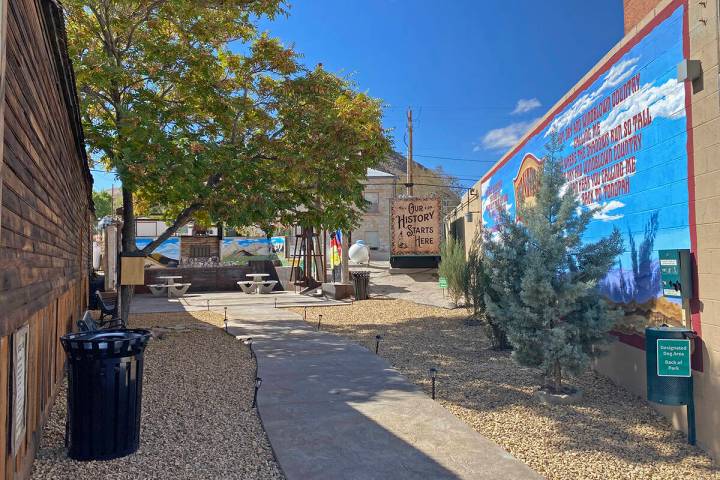 Tonopah's newest public amenity, Heritage Park is nestled in a small space next door to The Gym ...