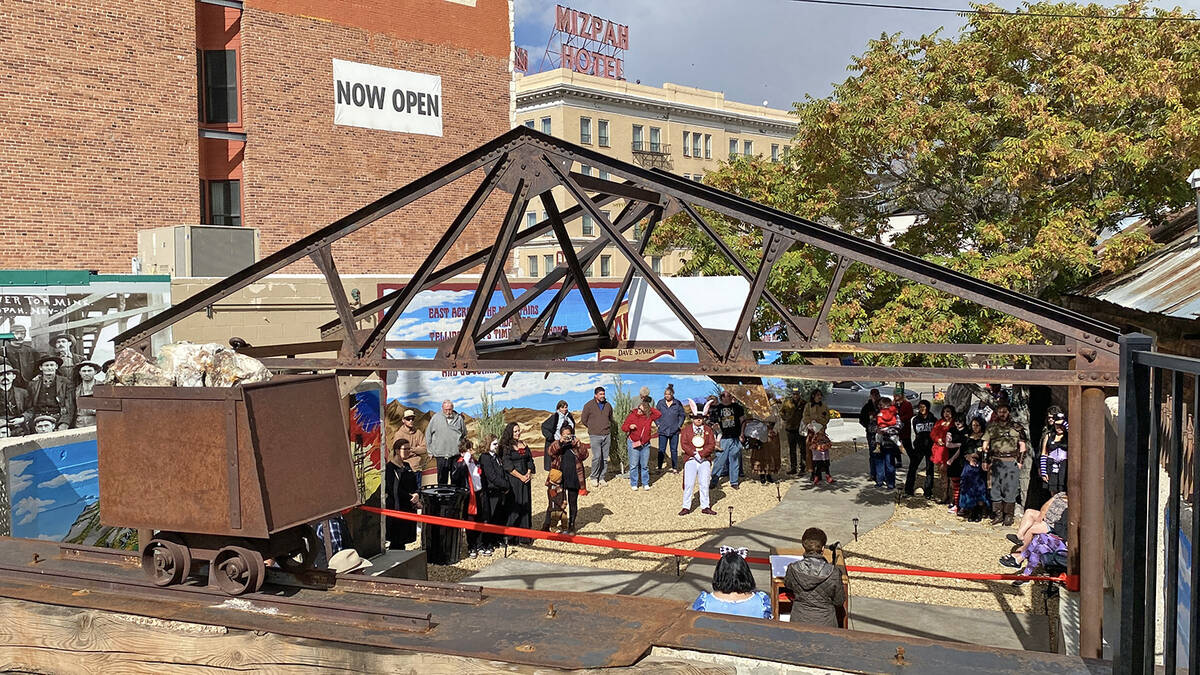 On Saturday, Oct. 11, officials with the town of Tonopah and Tonopah Main Street gathered for a ...