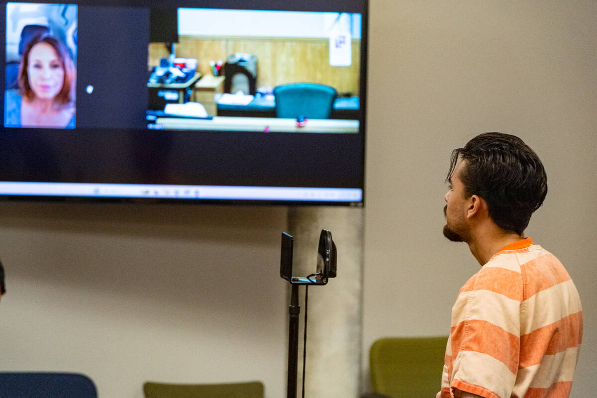 Attorney Ava Bravo asked Justice of the Peace Michael Foley if the arraignment could be continu ...