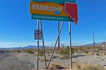 The town of Pahrump is currently governed by the Nye County Commission and a group of locals is ...