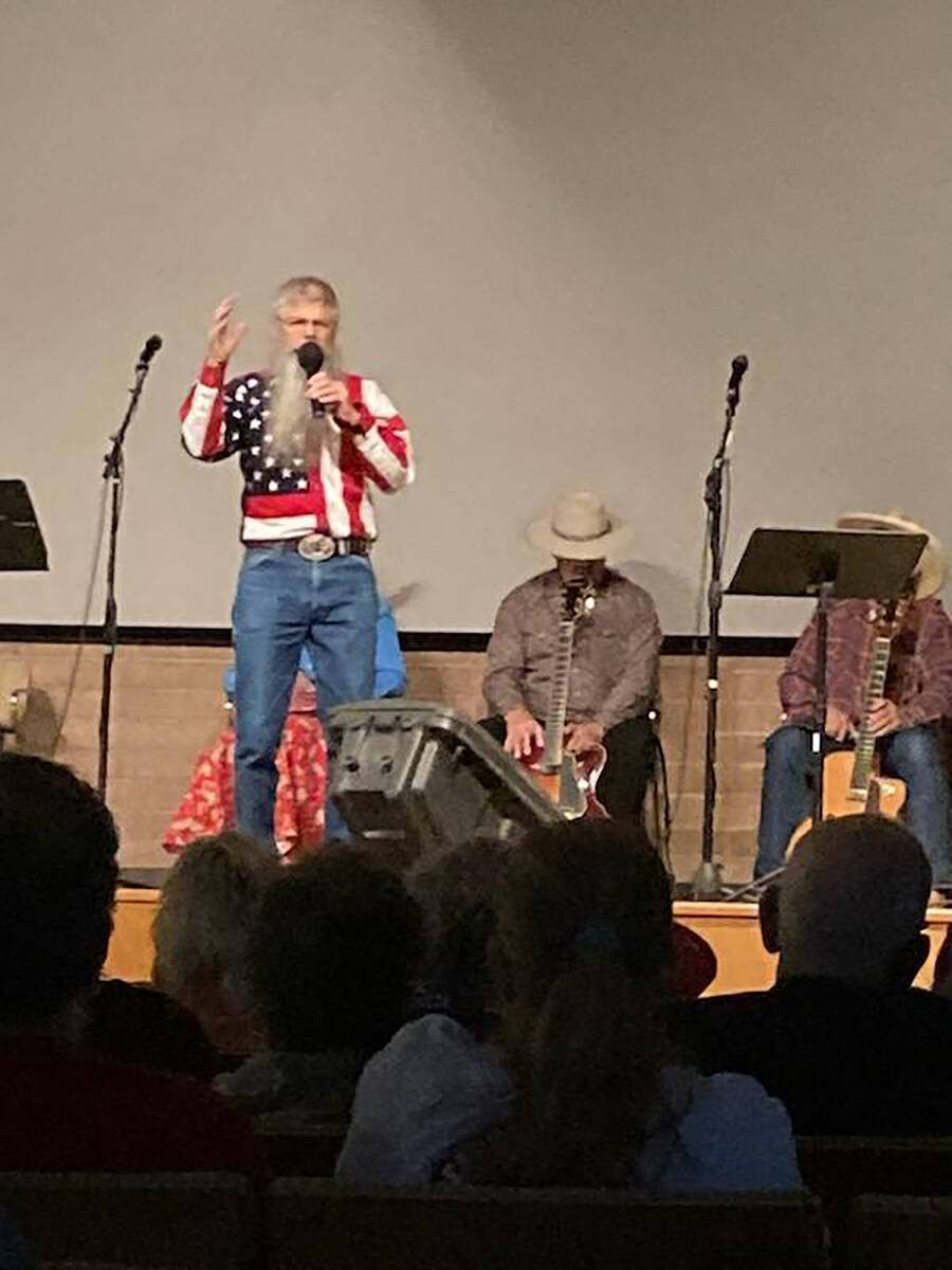 Cowboy Poet Tony Argento will perform at this year's encampment. (Robert Whipple/Special to the ...