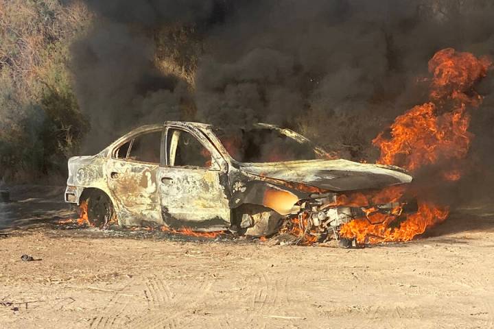 “It appeared to have been abandoned,” said Pahrump Valley Fire and Rescue Chief Scott Lewis ...