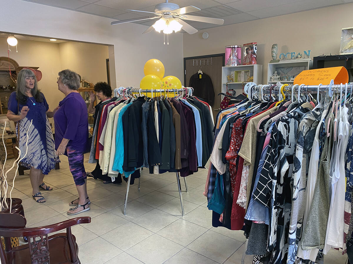An archway has been built between two units to connect Sunflower Fashions' new expansion to its ...