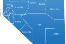 The state of Nevada is made up of 17 counties in total, with Nye County the largest in the stat ...