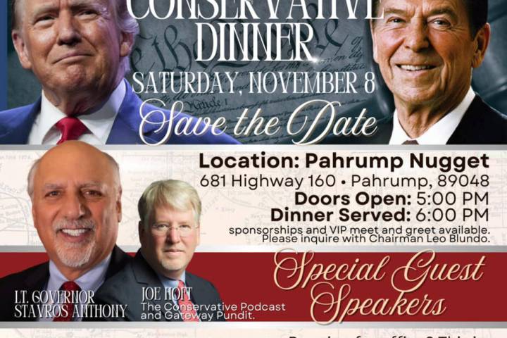 “Reagan really started that conservative push in the party,” Nye County Republican Party Ch ...