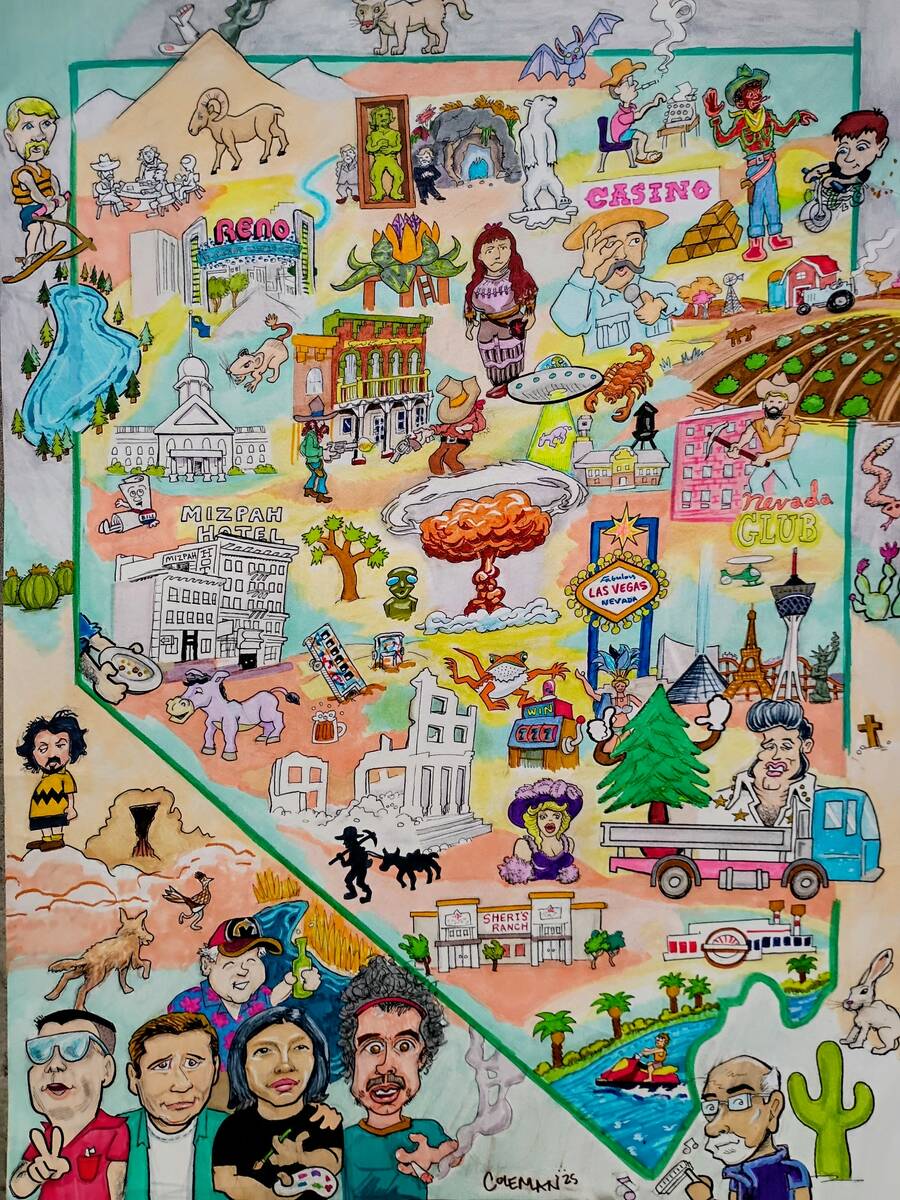 Silver Belle began her voyage in the Humboldt-Toiyabe National Forest and traveled to Reno, Car ...