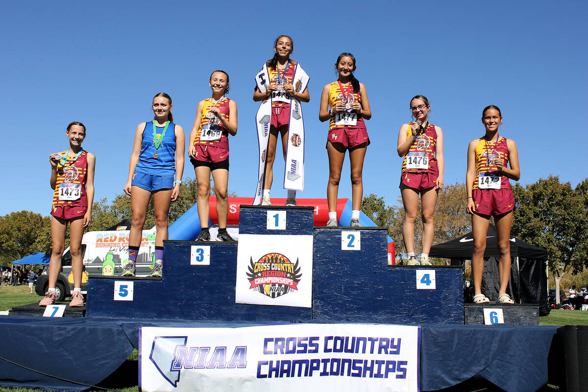 The Trojans girls XC team nearly toppled the podium with six top seven finishes following the C ...