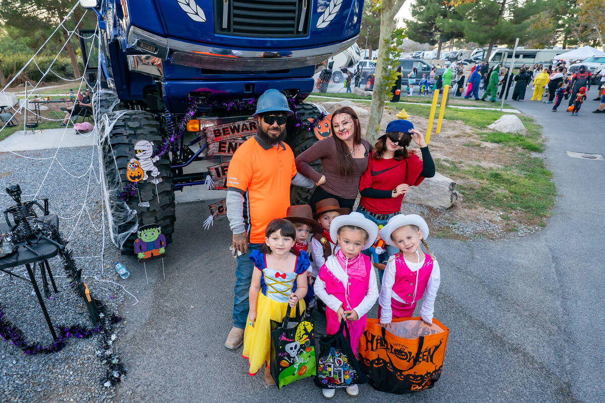 The Lakeside RV Park trunk-or-treat location on Halloween night was popular and approximately 1 ...