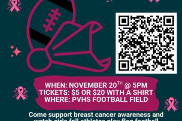 The Pahrump Valley High School girls powder-puff football game hosted by PVHS cheer and yearboo ...