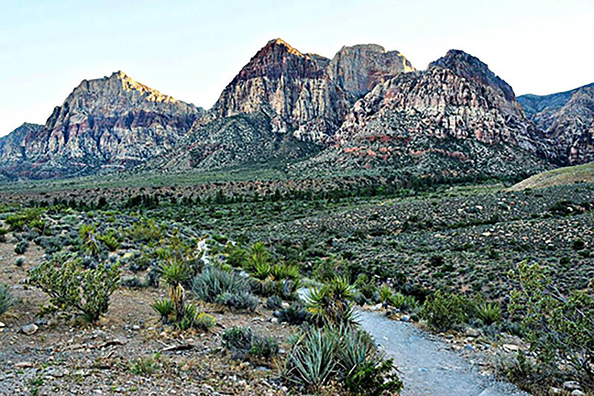 Public lands managed by the Bureau of Land Management like the Red Rock Canyon National Conserv ...