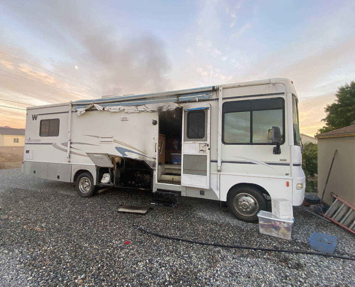 On Sunday, Nov. 2, Pahrump Valley Fire and Rescue were dispatched to South Dandelion Street for ...