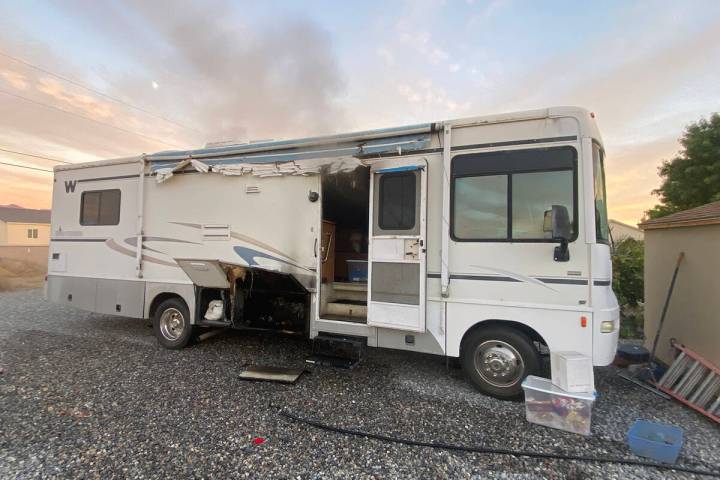 On Sunday, Nov. 2, Pahrump Valley Fire and Rescue were dispatched to South Dandelion Street for ...