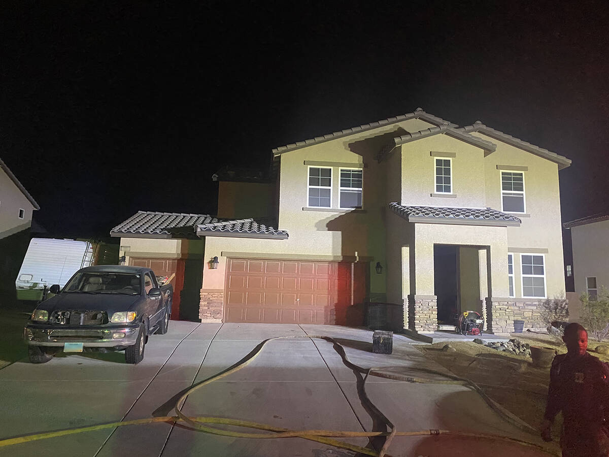On Monday, Nov. 3, Pahrump Valley Fire and Rescue were dispatched to East Summit Avenue for the ...