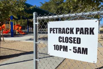 The nighttime closure of Petrack Park has been extended, allowing officials more time to comple ...