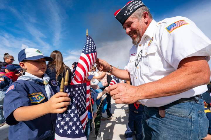Veterans Day in the valley was celebrated by local veterans organizations and civilians alike, ...