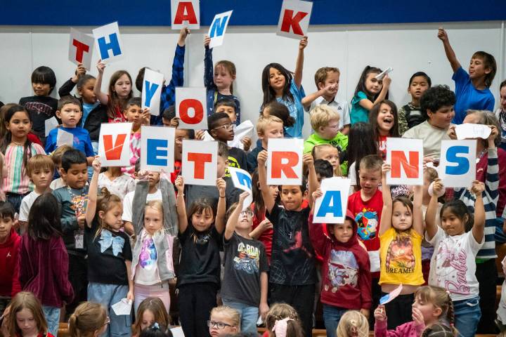 “It really just warms my heart because we do a lot of lessons on Veterans Day stuff,” said ...