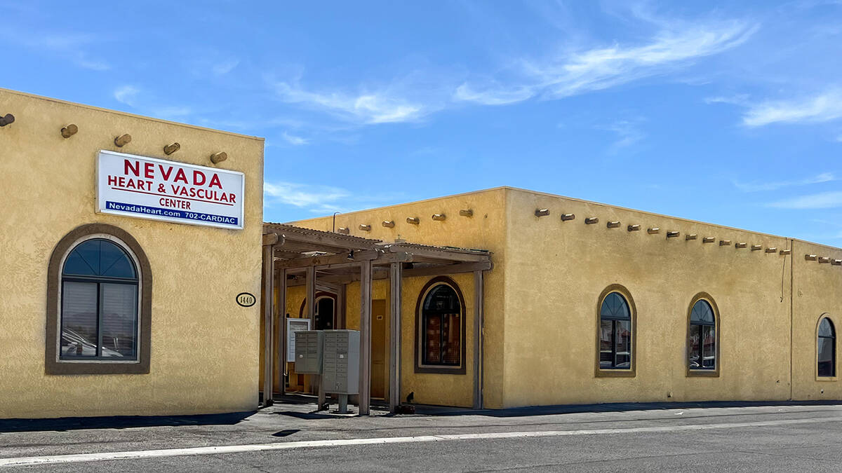 The Nevada Heart and Vascular Center office in Pahrump. Nevada Heart and Vascular Center is the ...