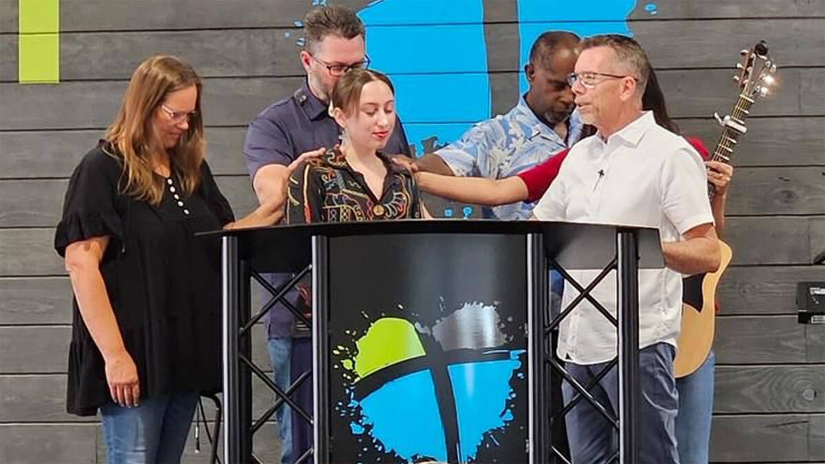 “Church family is super important,” said Pahrump local Kaydance Hagerstrand. “Since I sta ...