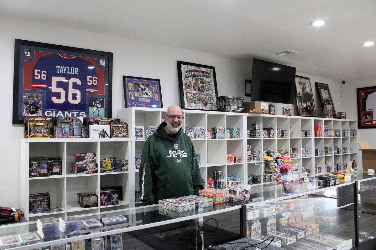 Pahrump Sports Cards aims to become hometown hobby hub