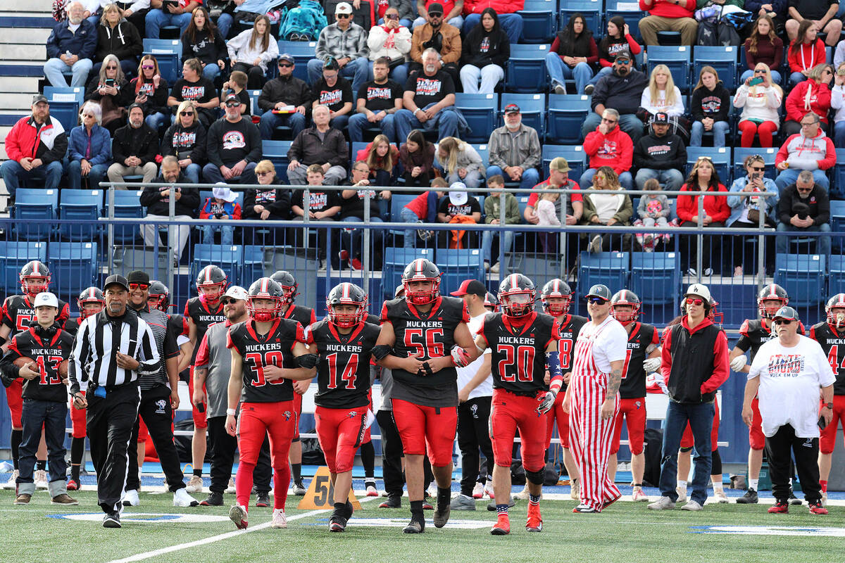 The Tonopah High School Muckers take the field with pride and their whole hometown behind them ...