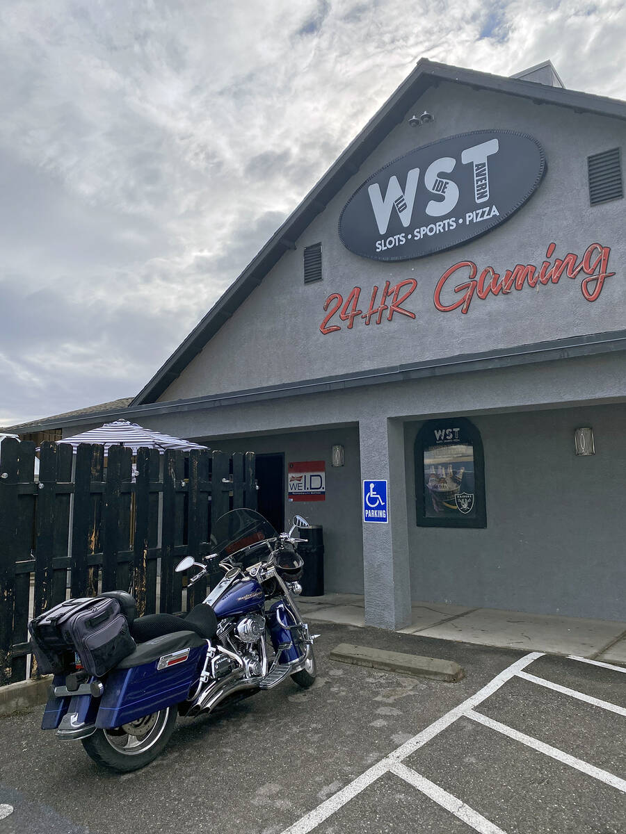 Nye County Bikers Against Bullying gave a big shout out of thanks to Wild Side Tavern for its w ...