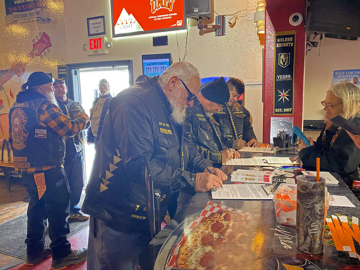 The Bikers Against Bullying Turkey Trot Poker Run saw more than two dozen riders hitting the ro ...
