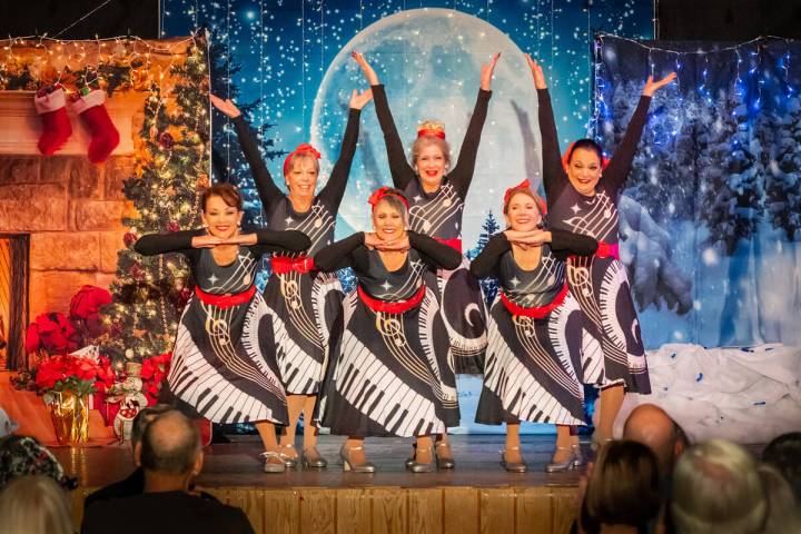 The ladies of the Nevada Silver Tappers show off their talents each year at their Annual Christ ...