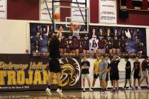 The Pahrump Valley High School boys varsity basketball team is set to make their season debut t ...