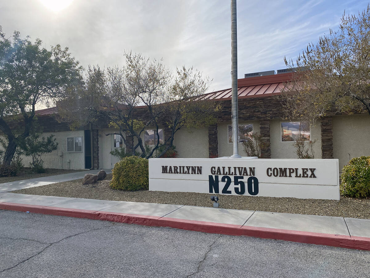 Nye County Health and Human Services, located at 250 N. Highway 160 in the Marilynn Gallivan Co ...