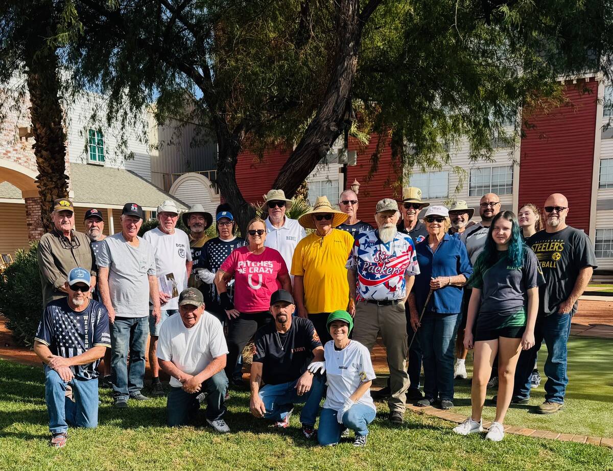 Strong turnout highlights first-ever NSHPA Mesquite Turkey Trot horseshoe tournament