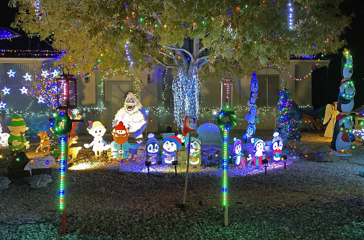 From twinkling lights to classic Christmas characters and more, there are many valley homes and ...