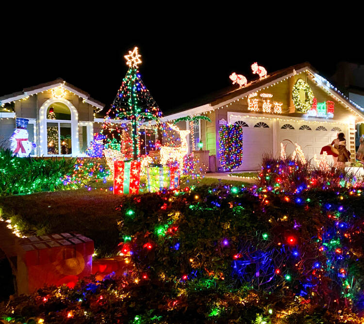 The Town of Pahrump is coordinating a Pahrump Christmas light display tour map on the visitpahr ...