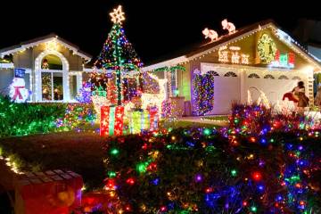 The Town of Pahrump is coordinating a Pahrump Christmas light display tour map on the visitpahr ...