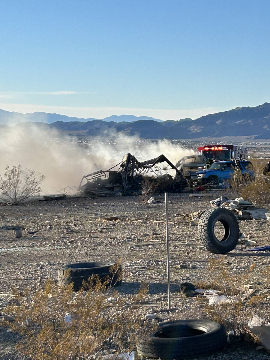 At approximately 3 p.m. on Wednesday, Dec. 3, Pahrump Valley Fire and Rescue were dispatched to ...