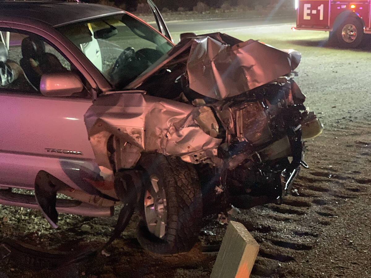 On Thursday, Nov. 27, at approximately 7:30 p.m., Pahrump Valley Fire and Rescue were dispatche ...