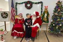 The Pahrump Valley Lions Club hosted Breakfast with Santa on Saturday, Dec. 6, the first time t ...