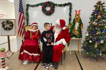 The Pahrump Valley Lions Club hosted Breakfast with Santa on Saturday, Dec. 6, the first time t ...
