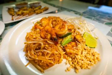 The pad thai at Romi Thai is packed with flavor. Owner Bee Thepnimit says it’s her personal f ...