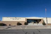 The Nye County Animal Shelter is located at 1580 Siri Lane in Pahrump. (Elijah Dulay/Pahrump Va ...