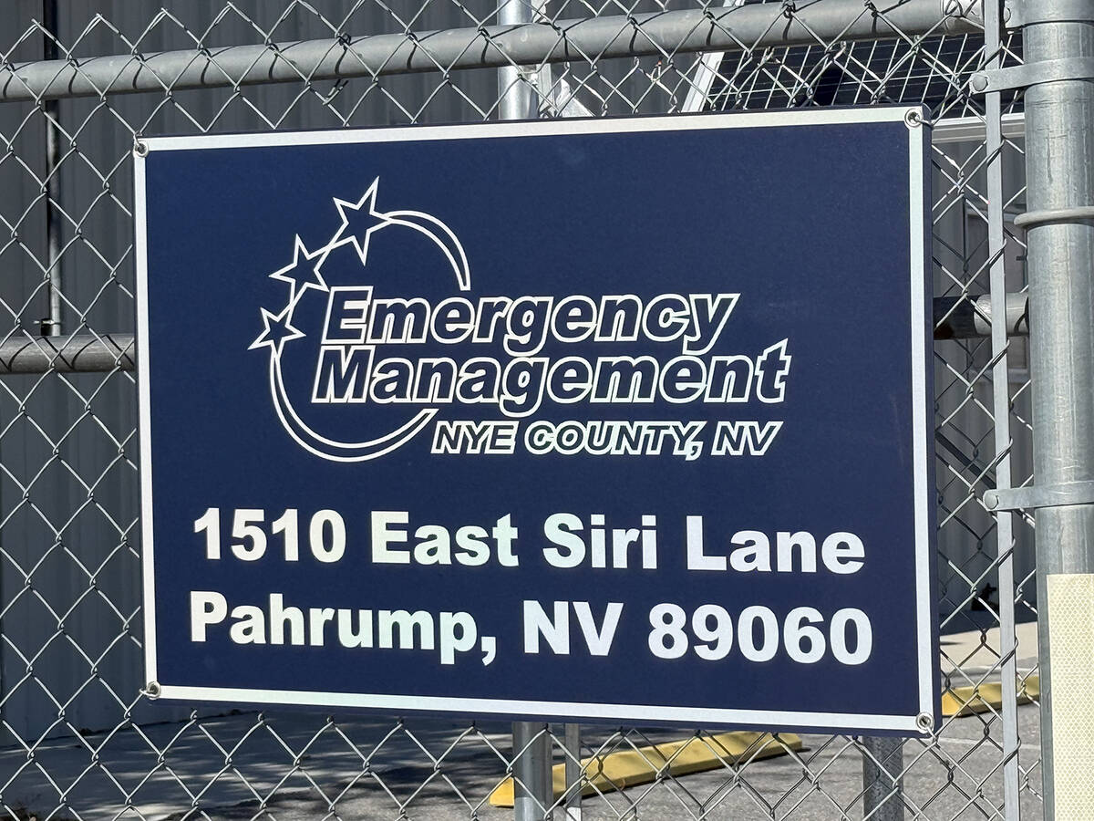 The Nye County Department of Emergency Management is encouraging residents to stay safe during ...