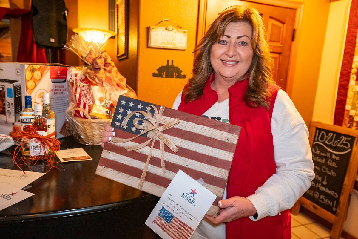 “People should get involved with Friends of Nye County Sheriff’s Office because we’re her ...