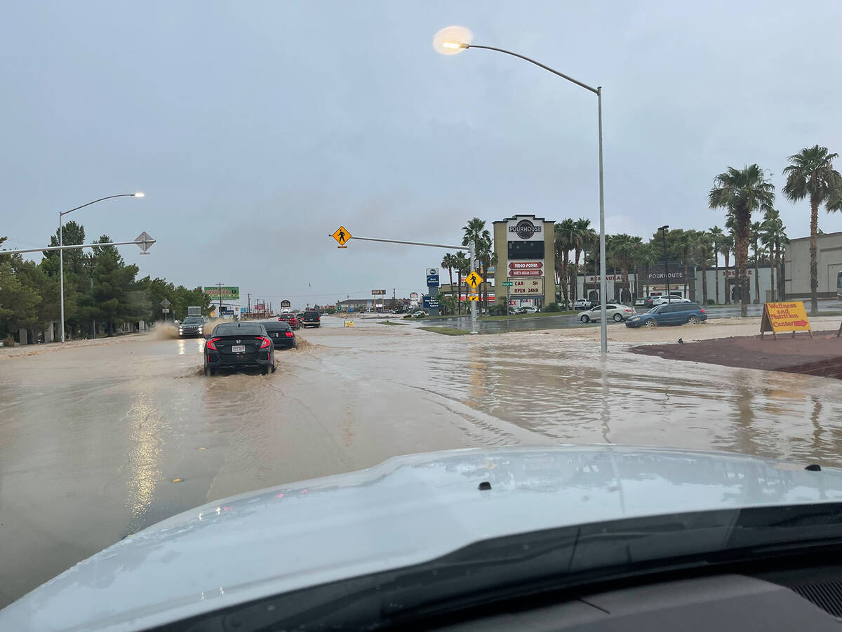 Pahrump is no stranger to flooding and Rapid Infiltration Basins could help the problem by capt ...