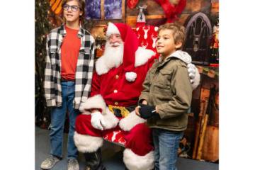 Santa Claus will be in town this weekend for two local events, PJs and Pancakes with Santa at t ...