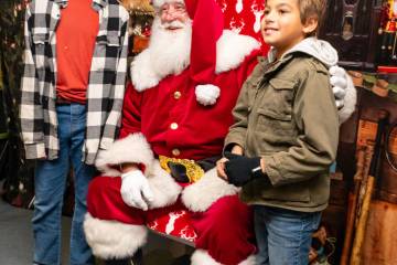 Santa Claus will be in town this weekend for two local events, PJs and Pancakes with Santa at t ...