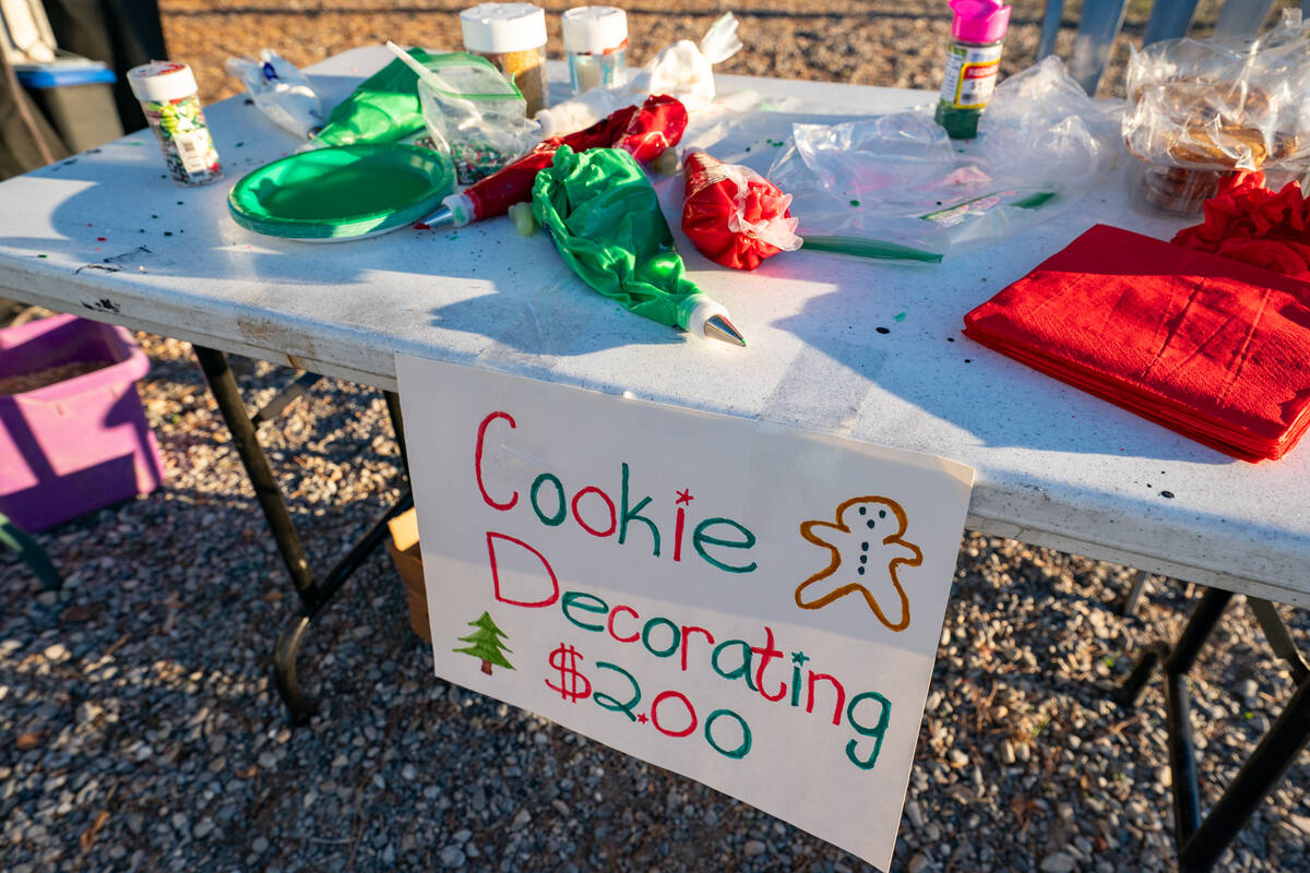 Nevada Sundance Ranch’s Cowboy Christmas event featured holiday-themed activities such as coo ...