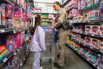 Although the toy aisles were very popular, several kids chose to purchase clothes, shoes, art a ...